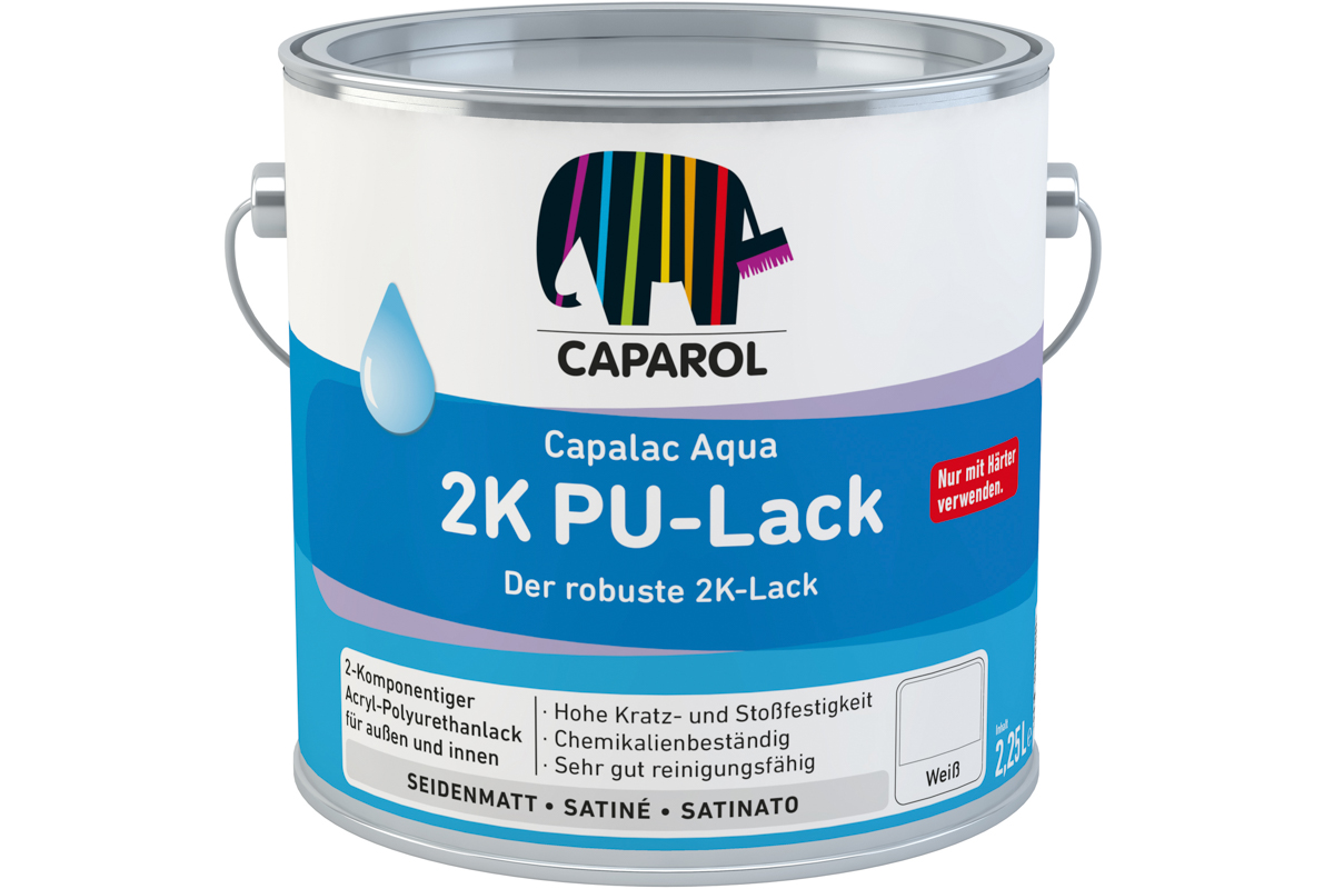Capamix Aqua 2K-PU-Lack Basis M 2,15 lt Masse